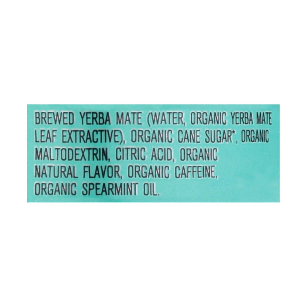 Yachak Yerba Mate, Ultimate Mint, 16 fl oz, Pack of 12