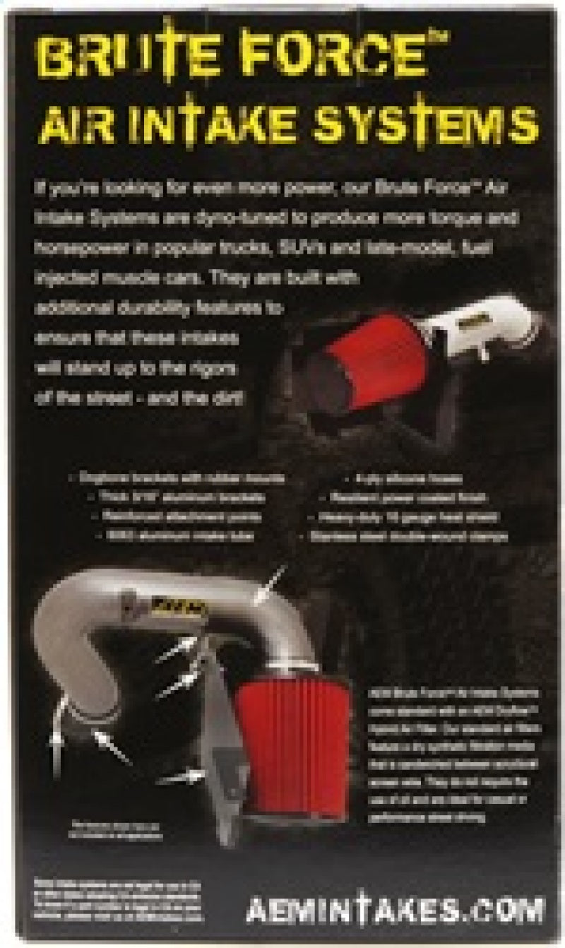 AEM Induction AEM 3.5 inch x 9 inch DryFlow Conical Air Filter 21-2049BF