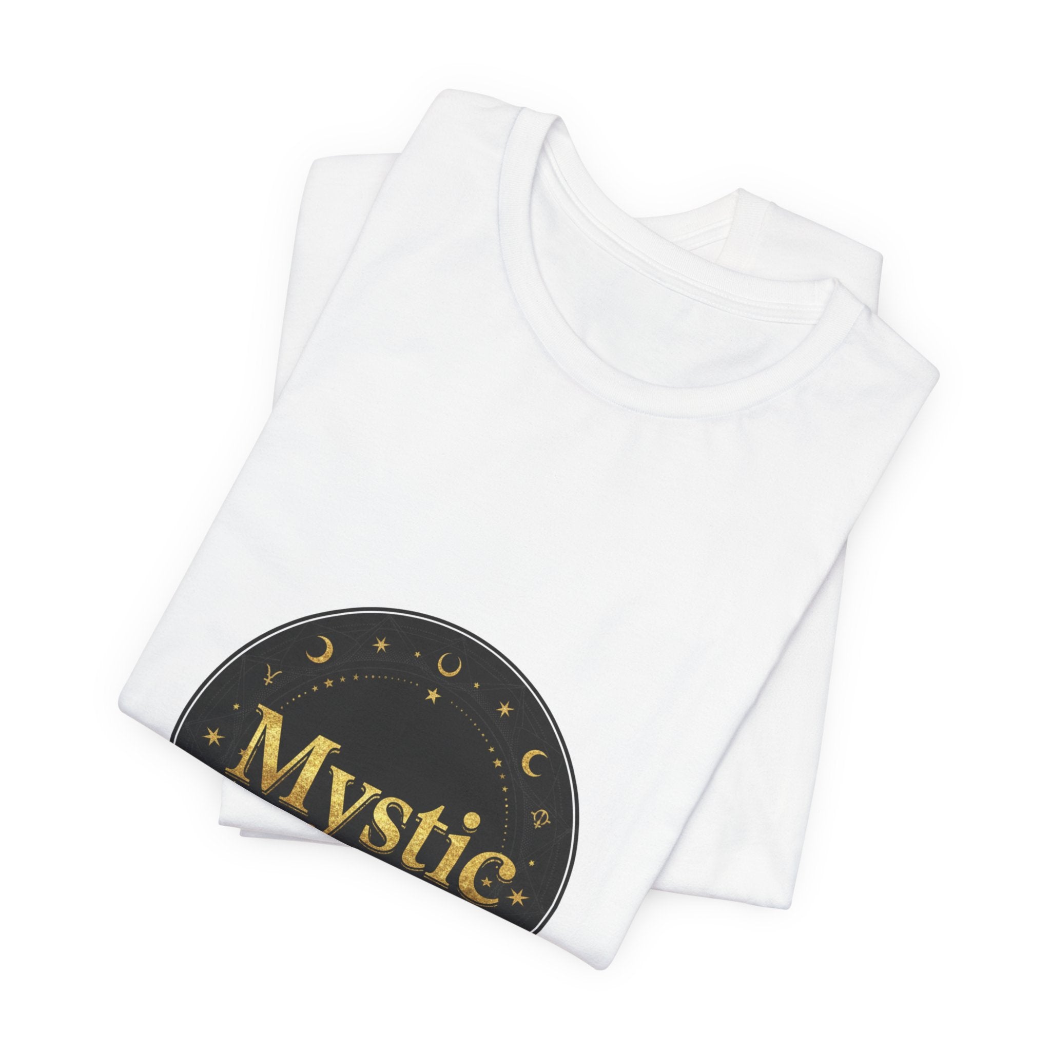 Mystic Circle Tee | Tarot & Occult Typography, Esoteric Print