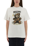 Moschino Women T-Shirt With "Teddy" Print