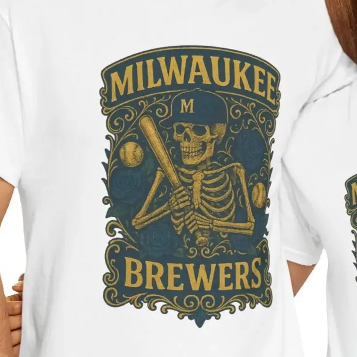 Milwaukee Brewers Original Grateful Dead T-Shirt
