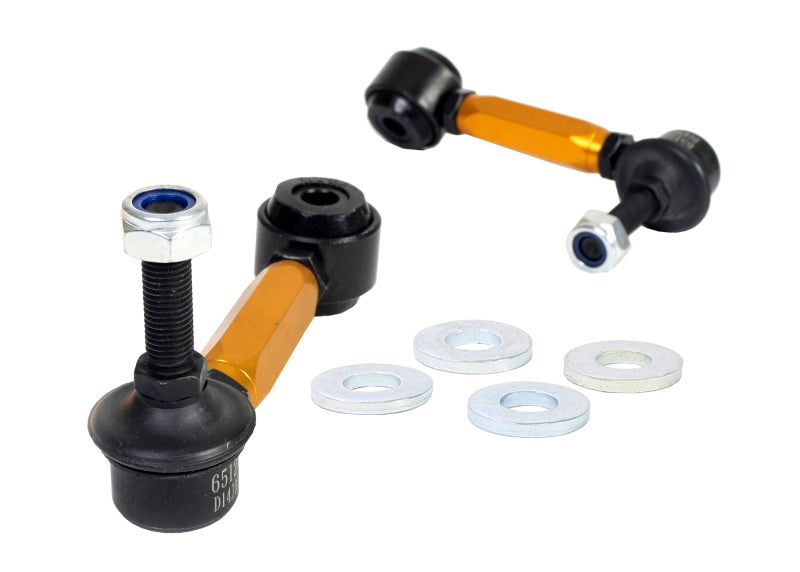 Whiteline Sway Bar Link Kit Heavy Duty Adj Steel Ball Audi A3 2006-2011
