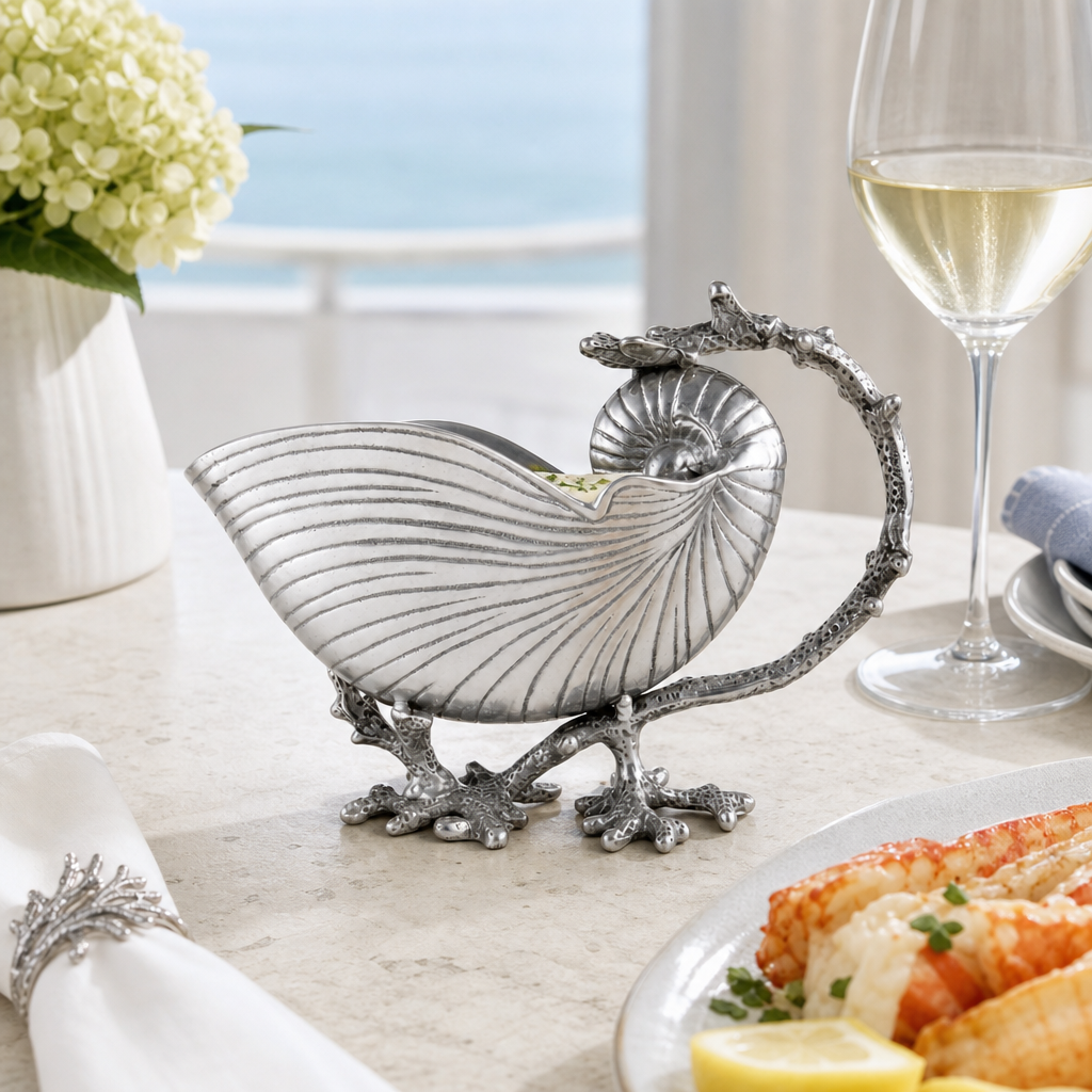 Sea Shell Sauce Bowl