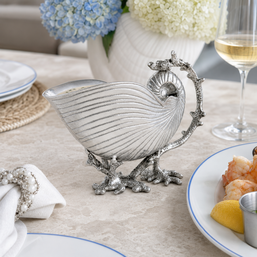 Sea Shell Sauce Bowl