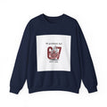 Weird Cupid Graphic Sweatshirt | quirky heart shirt, chaotic love design