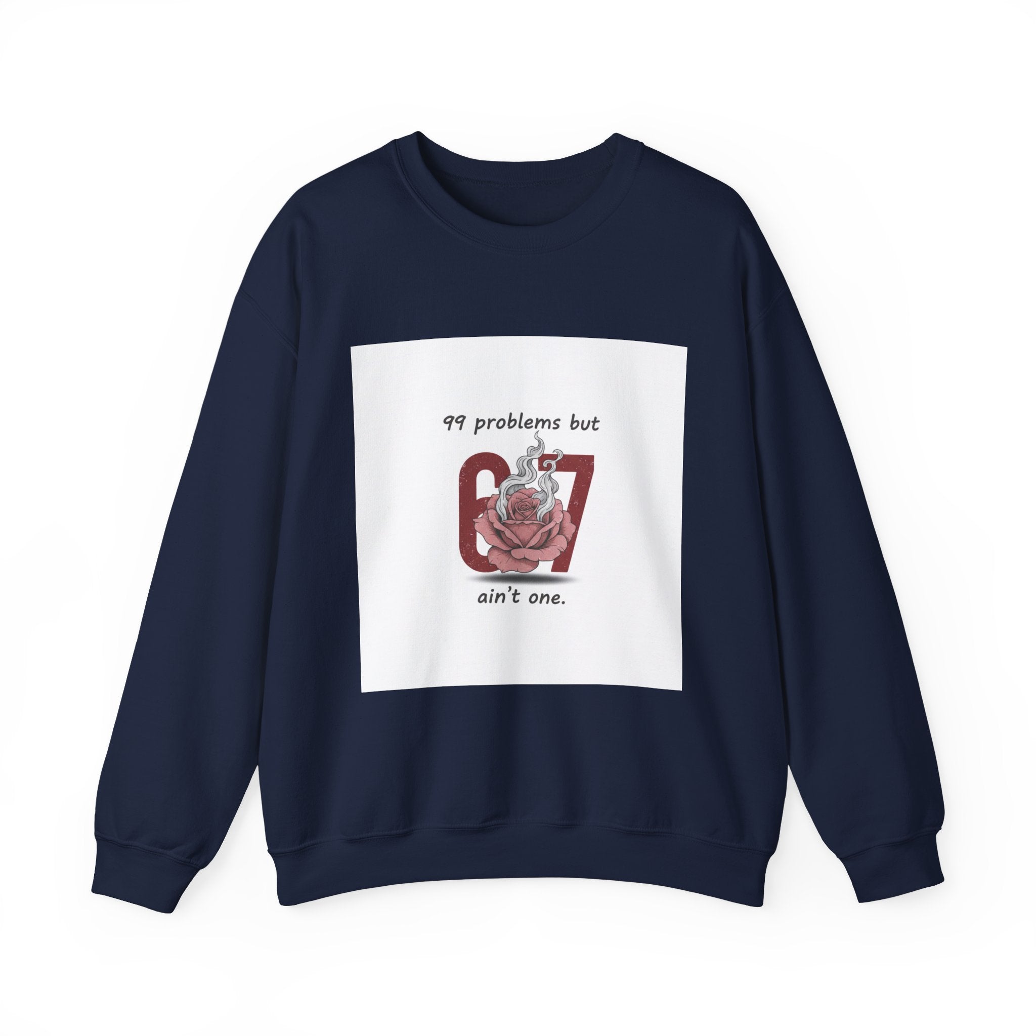 Weird Cupid Graphic Sweatshirt | quirky heart shirt, chaotic love design
