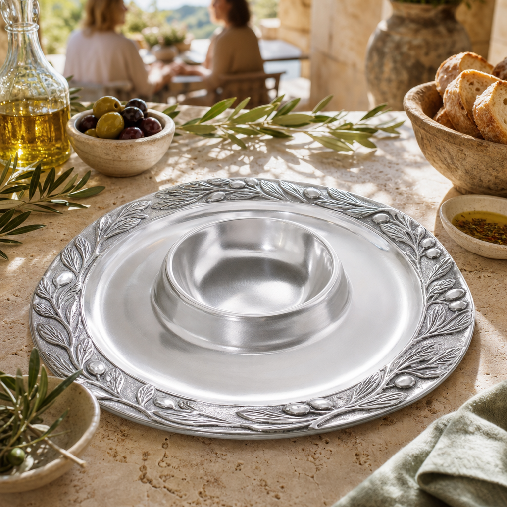 Olive Chip and Dip Set