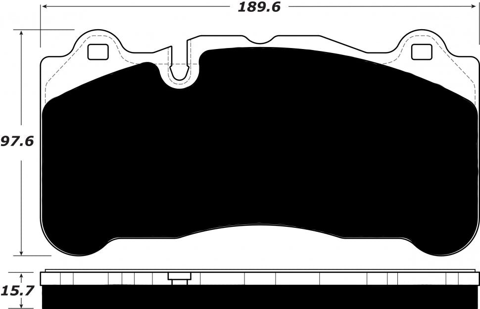 Porterfield Brake Pads for 2017 ACURA NSX