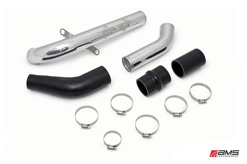 AMS Performance 08-15 Mitsubishi EVO X Upper I/C Pipe - Polished AMS.04.09.0002-1