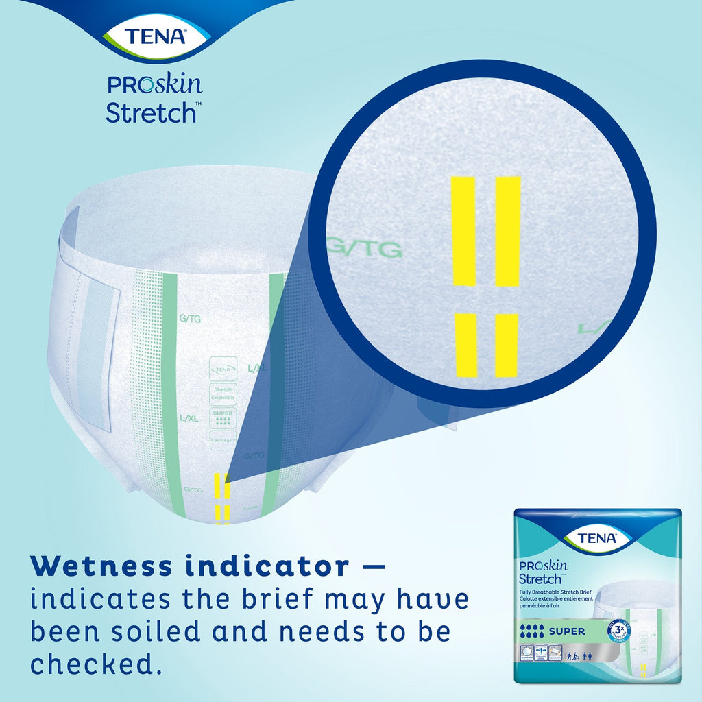 Tena® ProSkin Stretch™ Super Incontinence Brief, Medium 67902