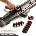 12 Gauge Shotgun Shell Cards - Hook Backing (Multiple Rounds) - PhishStones Products