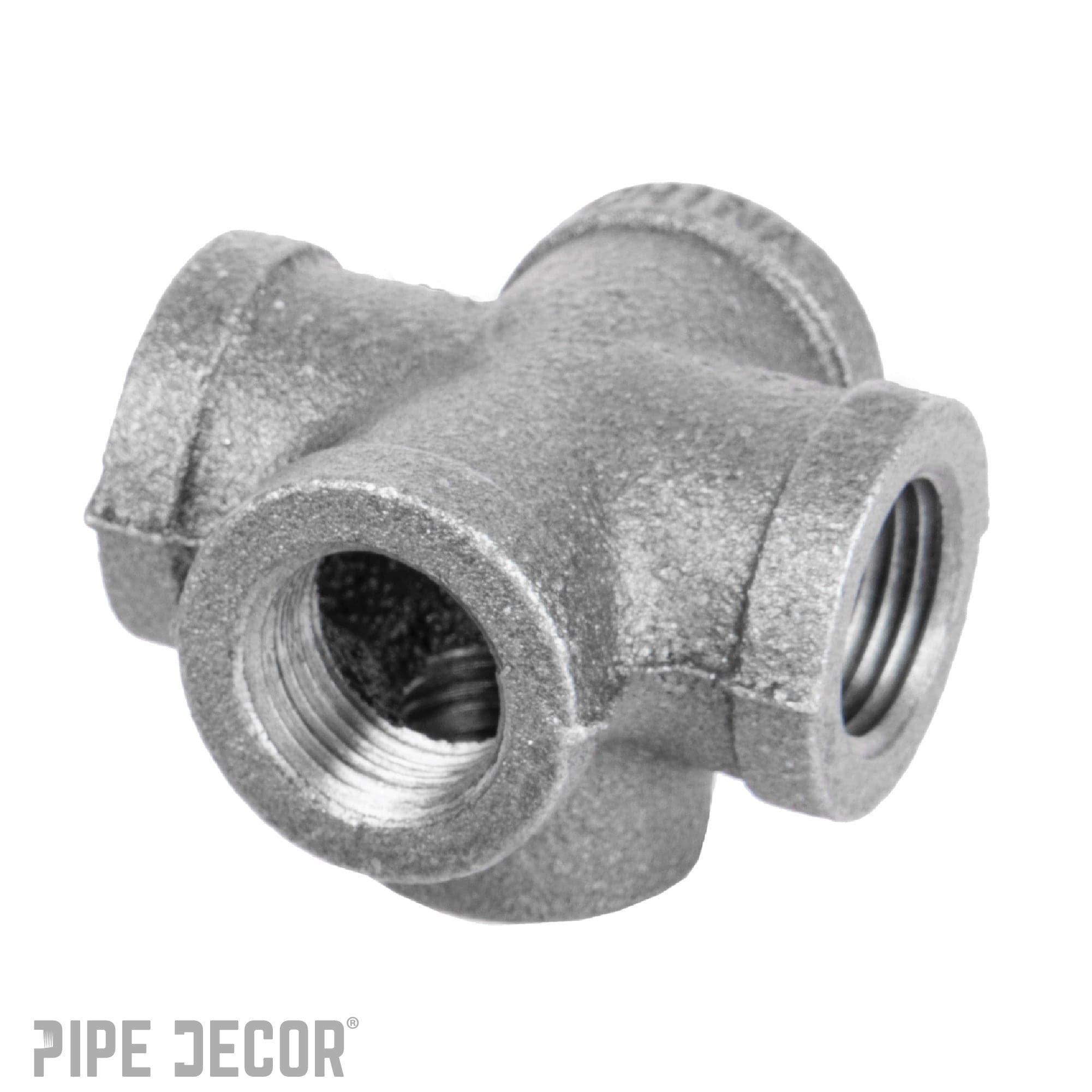 1/2 in. Black 5 - Way Fitting - PhishStones Products