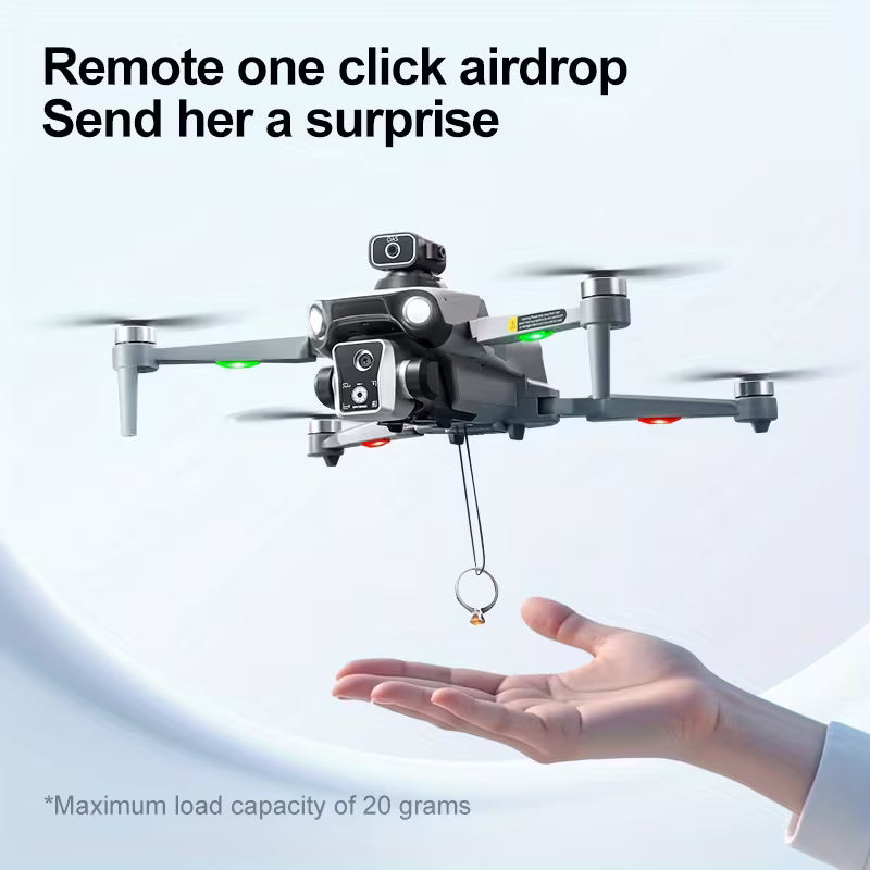 1200-meter Flight Range, 200-meter Flight Altitude, 4K Camera GPS Drone