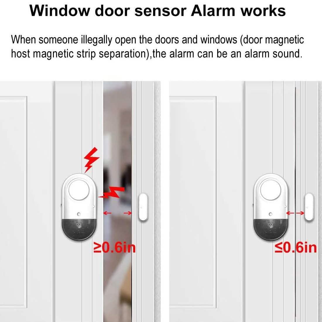 120DB Door Window Alarm - PhishStones Products
