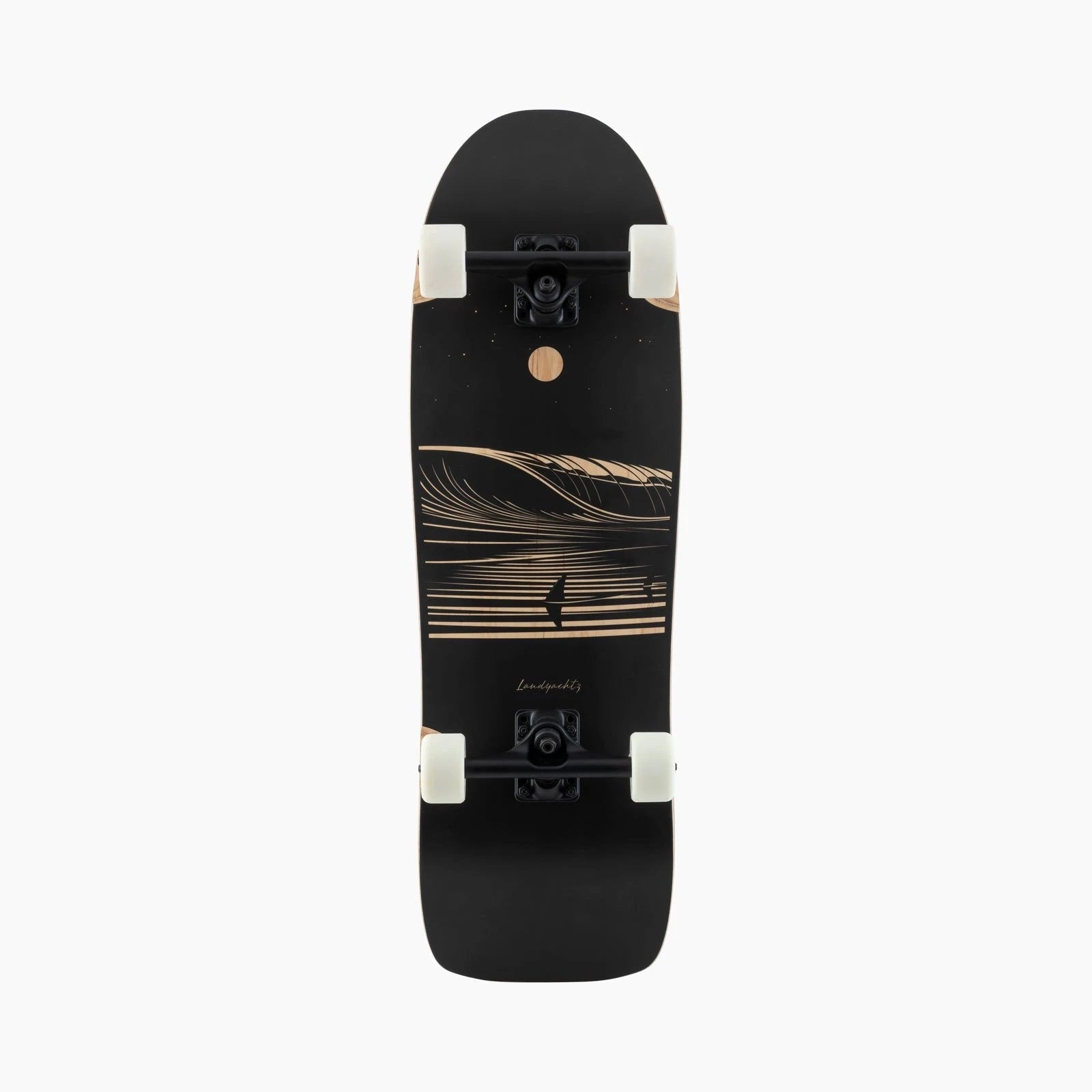 Landyachtz ATV-X Ditch Life Dark Wave Cruiser Complete
