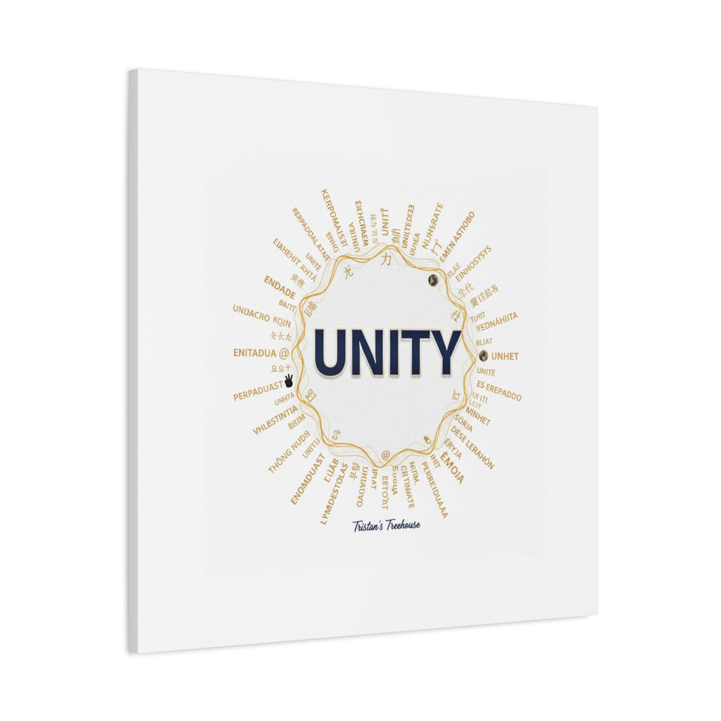 UNITY Canvas, Matte Stretched 1.25" | Dry January sober curious decor