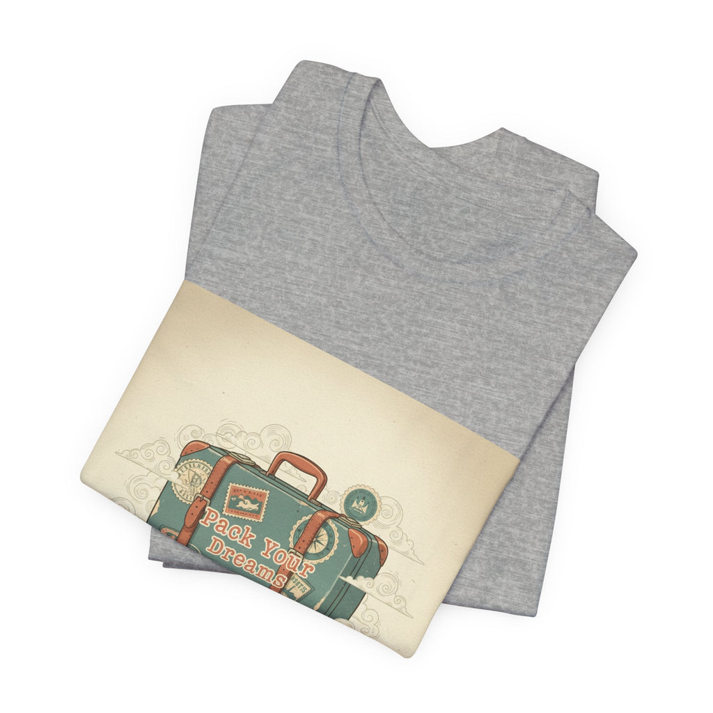 Retro Travel Postcard Tee | passport stamp, wanderlust design