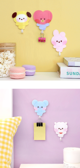 BT21 Minini Acrylic Wire Hook