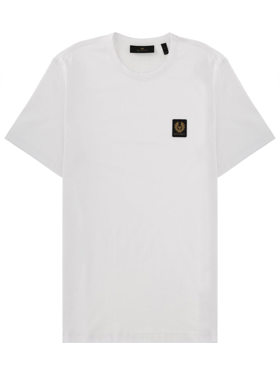 Belstaff Men T-Shirt With Logo Patch