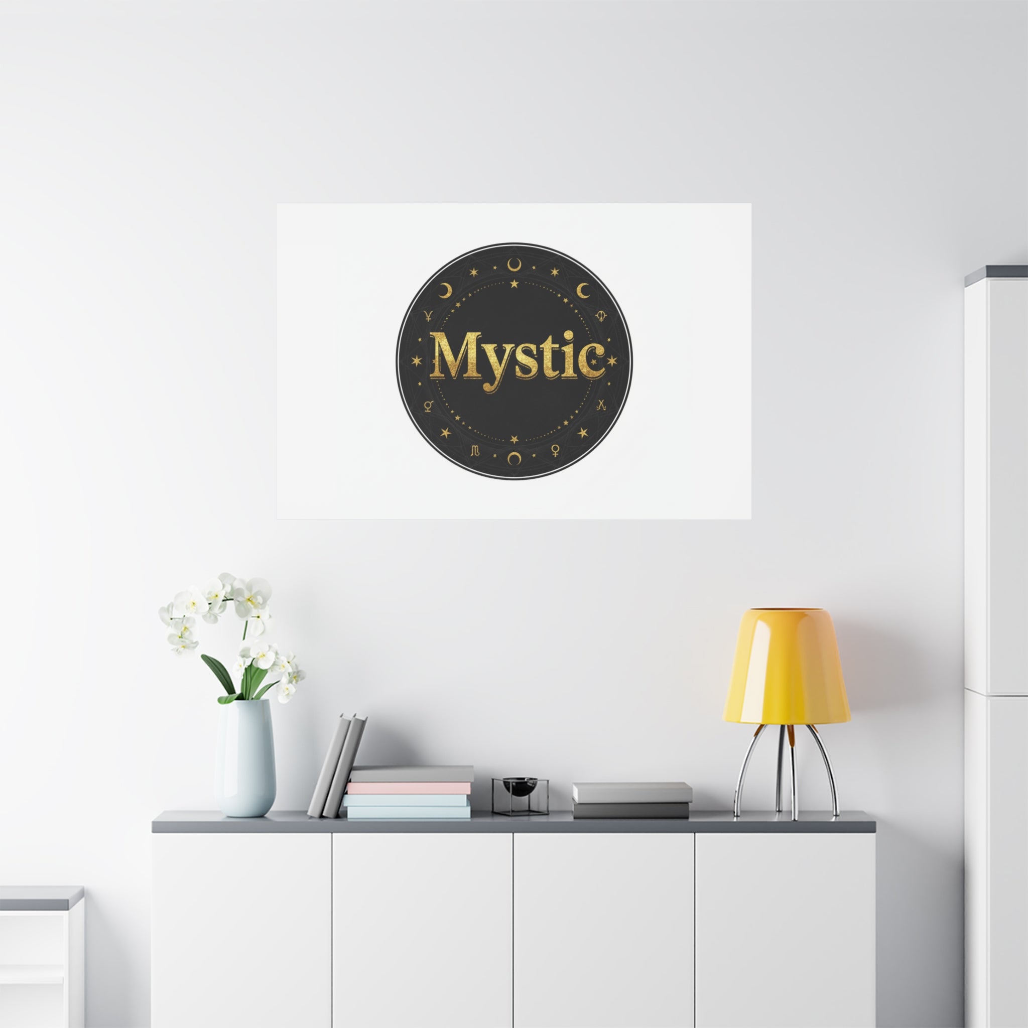 Mystic Circle tarot poster | occult type, esoteric print