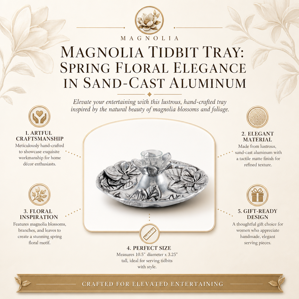 Magnolia Tidbit Tray