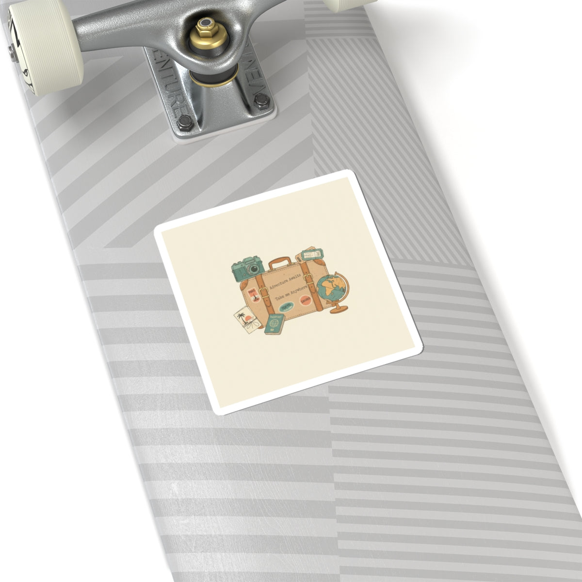 Wanderlust Postage Sticker | Retro Travel postcard, passport stamp vibes