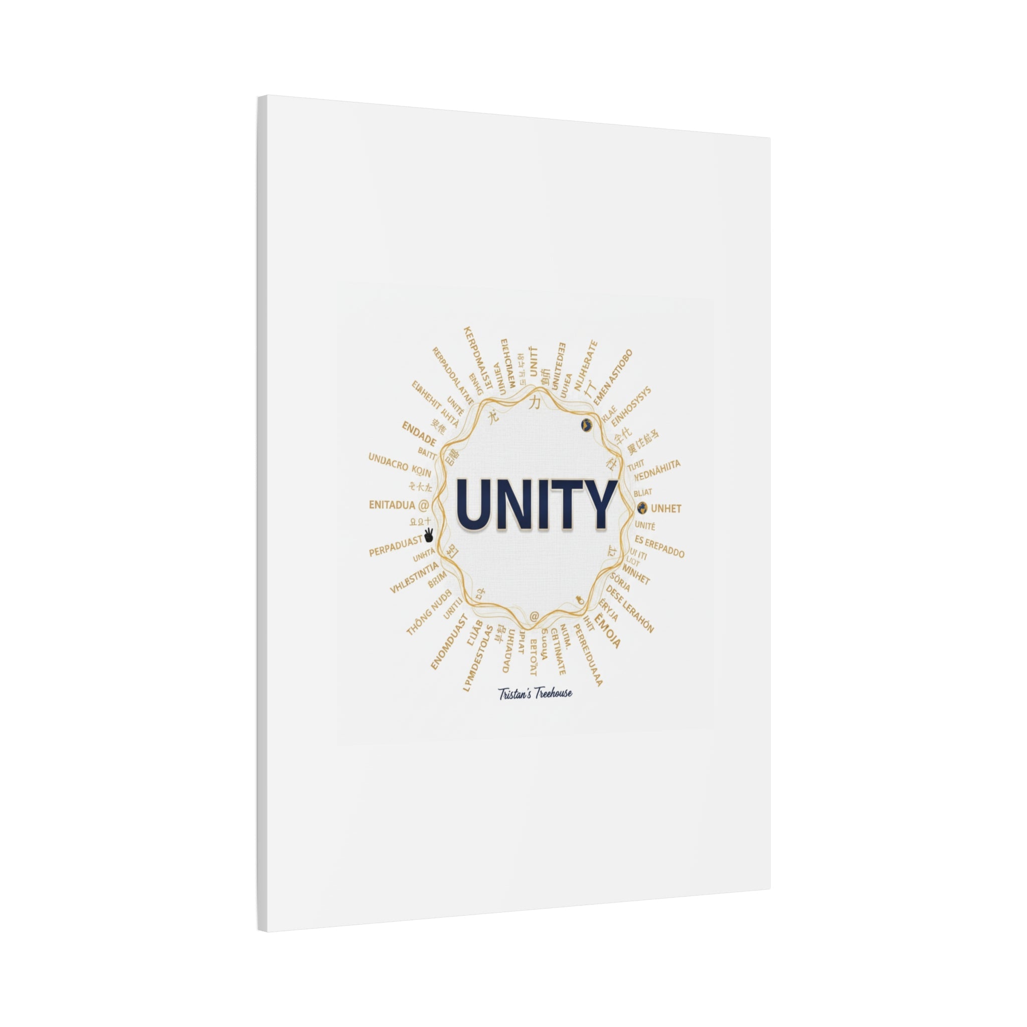 UNITY Canvas, Matte Stretched 1.25" | Dry January sober curious decor