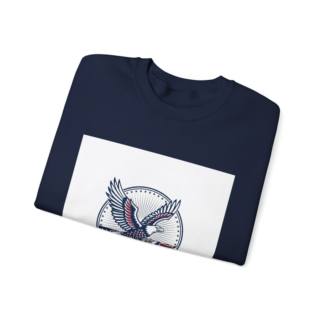 Semiquincentennial Eagle Emblem Crewneck Sweatshirt | 250th Anniversary USA 1776‑2026