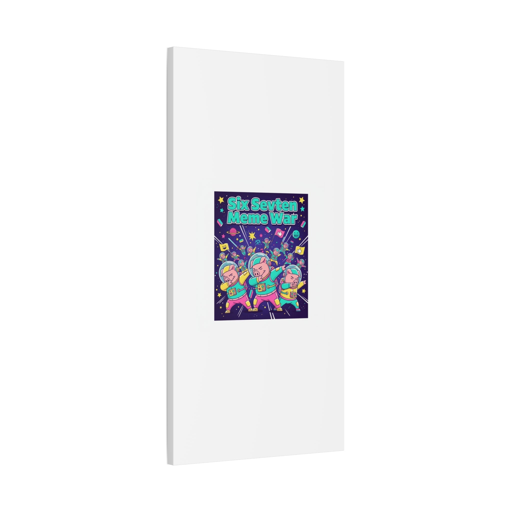 Six Sevven Meme War™ Canvas Tote | Nissspelled Edition
