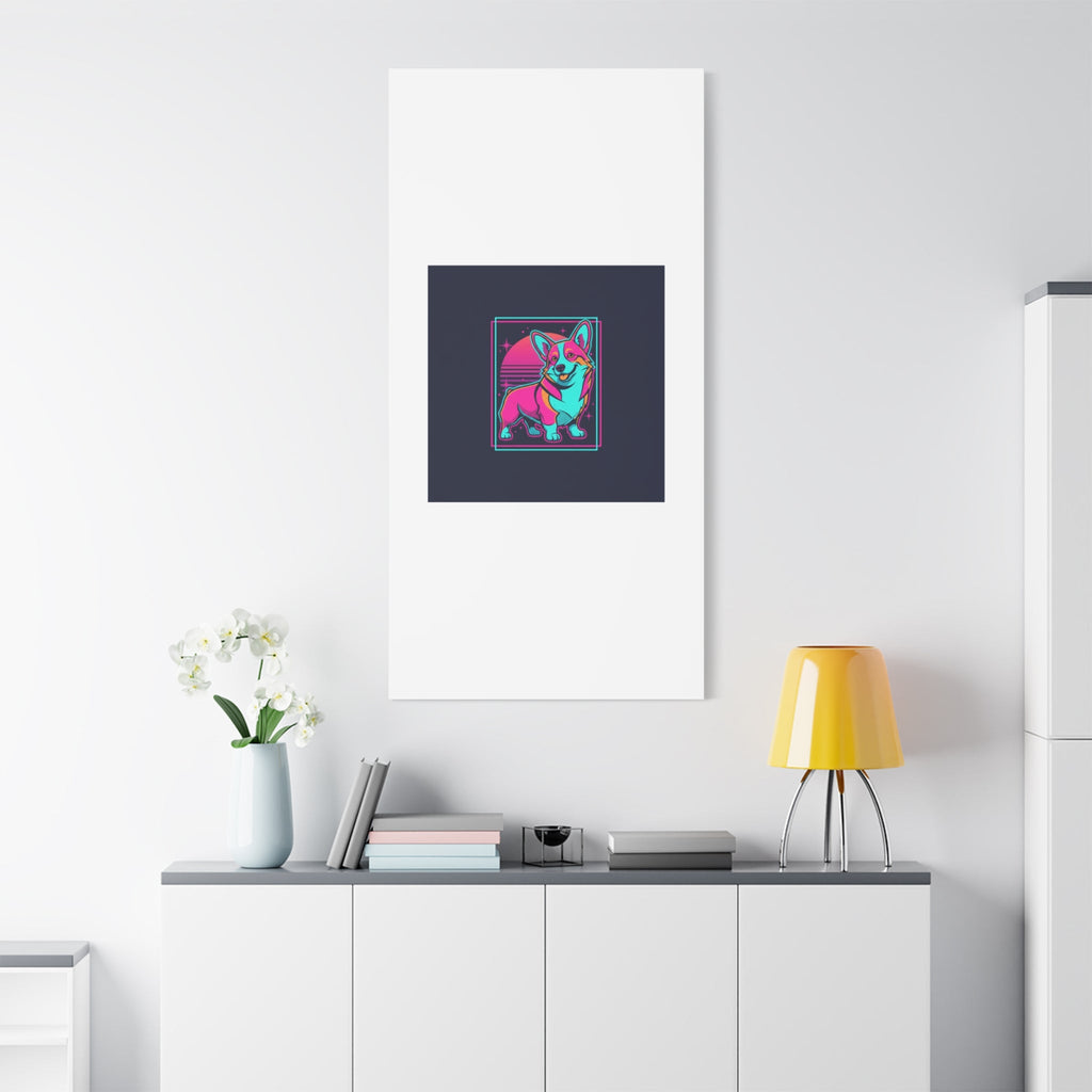 Platonic Love Corgi Canvas | Friendship Valentine, Galentine’s Wall Art