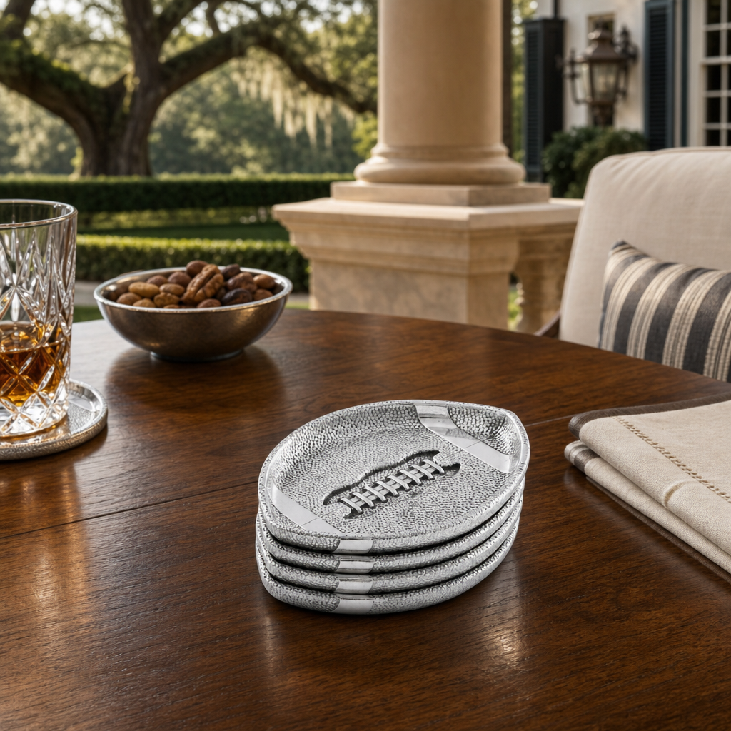 Football Coasters - Set of 4