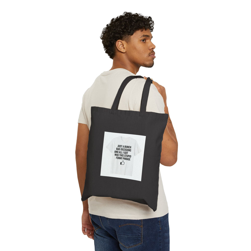 Self-Deprecating Quote Tote | Sarcastic Introvert, Anxiety Humor