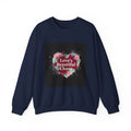 Love's Beautiful Chaos Sweatshirt | soft grunge heart, distressed collage