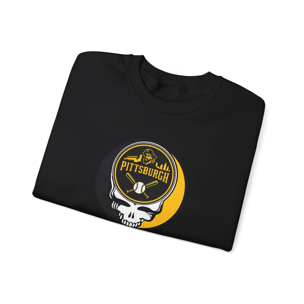Pittsburgh Pirates Original Stealie Grateful Dead Crewneck Grateful Dead Sweatshirt