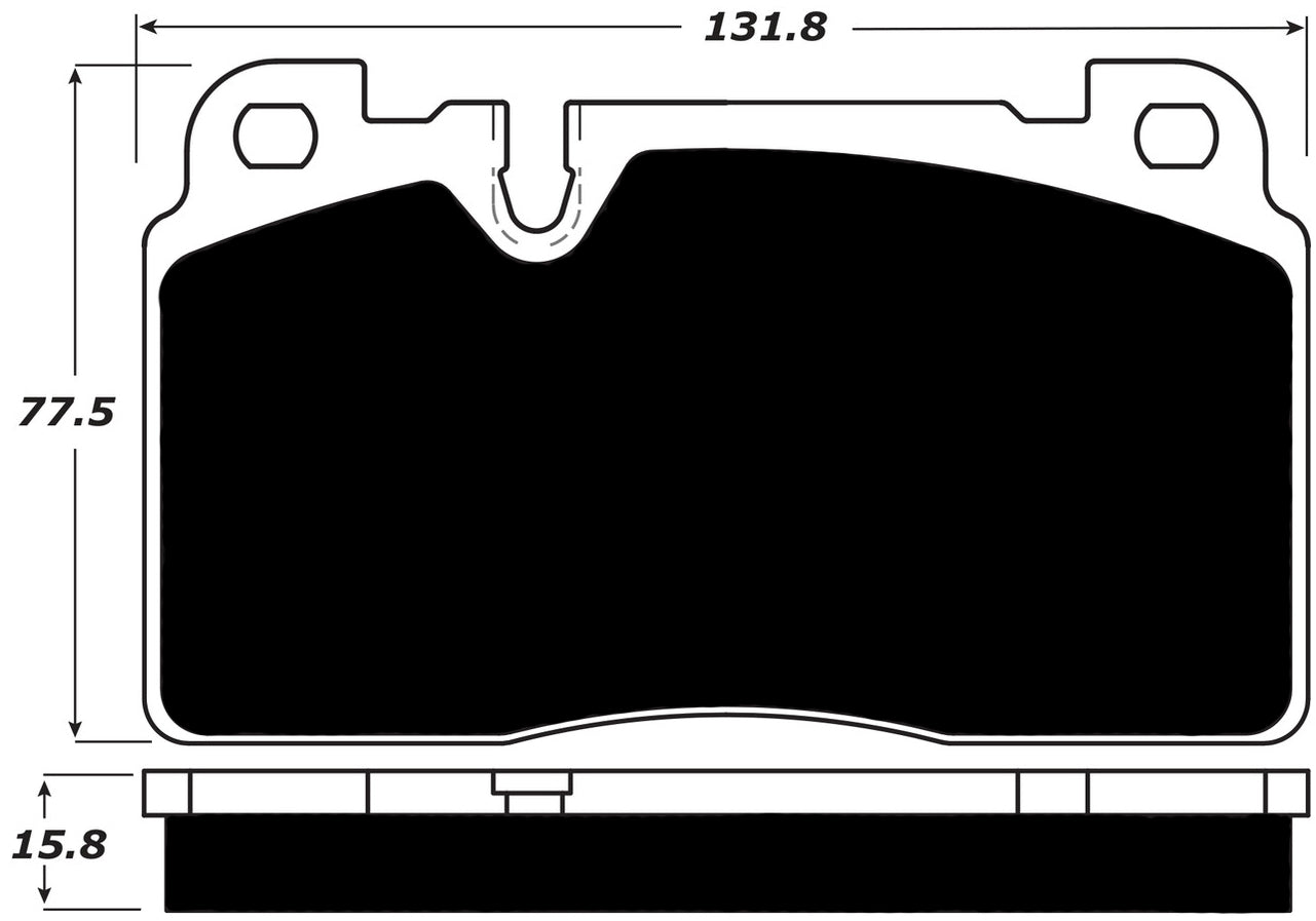 Porterfield Brake Pads for 2016 AUDI Q5 - 2.0T w/Brembo Calipers