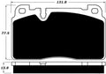 Porterfield Brake Pads for 2018 AUDI A7/A7 Quattro 345mm Front Disc