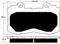 Porterfield Brake Pads for 2015 GMC CANYON