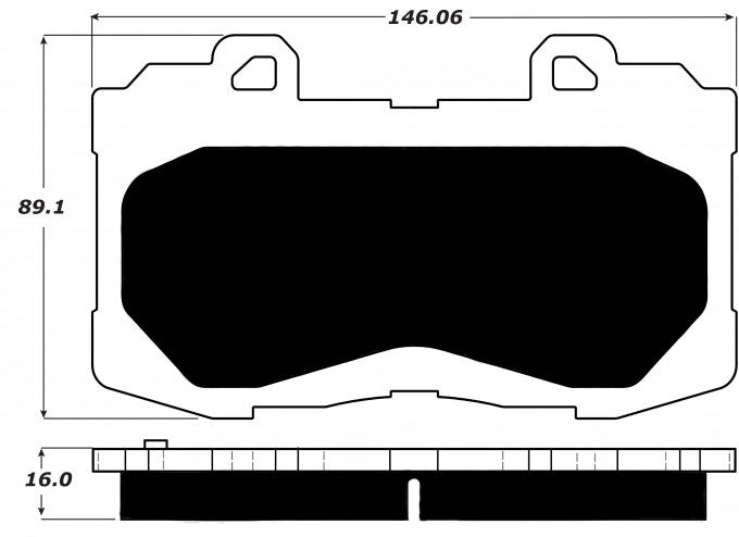Porterfield Brake Pads for 2015 GMC CANYON