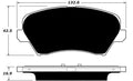 Porterfield Brake Pads for 2015 HYUNDAI VELOSTER-Non Turbo