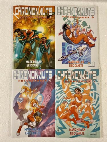 Chrononauts Futureshock #1 2 3 4 Cover A Complete Set Mark Millar Netflix Image