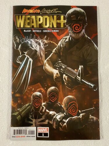 Absolute Carnage Weapon Plus 1 Skan 2019 Marvel Comics First Appearance Weapon V