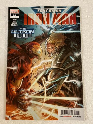 Tony Stark Iron Man #17 Cover A Marvel Comics 2019 SLOTT GAGE MANNA DELGADO