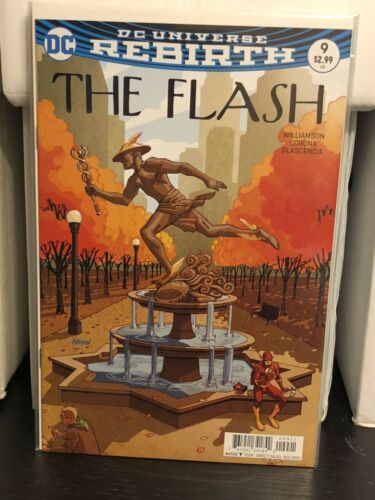 The Flash #9 Rebirth Cover B Johnson Cover DC Comics 2016 Vol 5