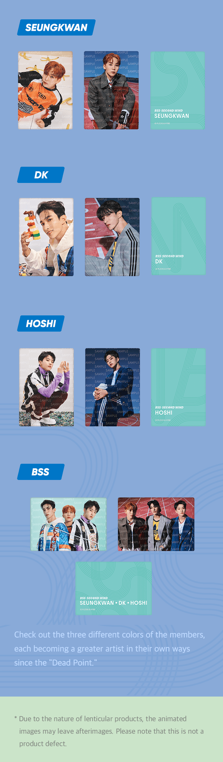 Seventeen Bss - Second Wind Merch
