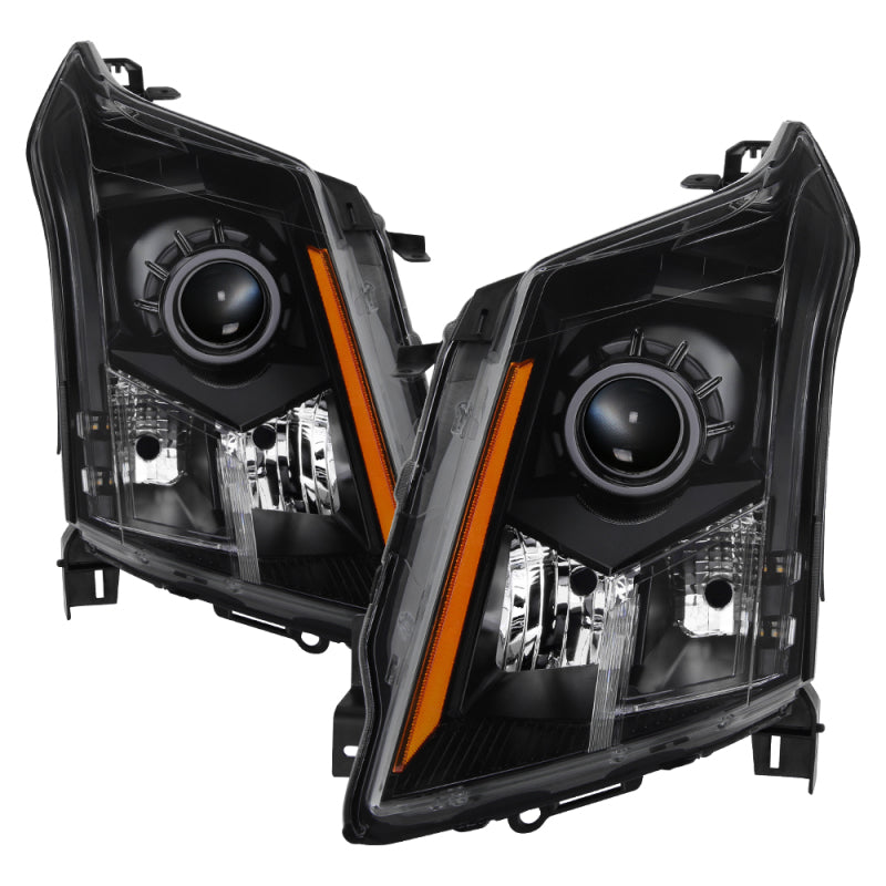 SPYDER xTune Cadillac SRX 10-14 OE Style Halogen Headlights - Black HD-JH-CSRX11-AM-BK 9938917