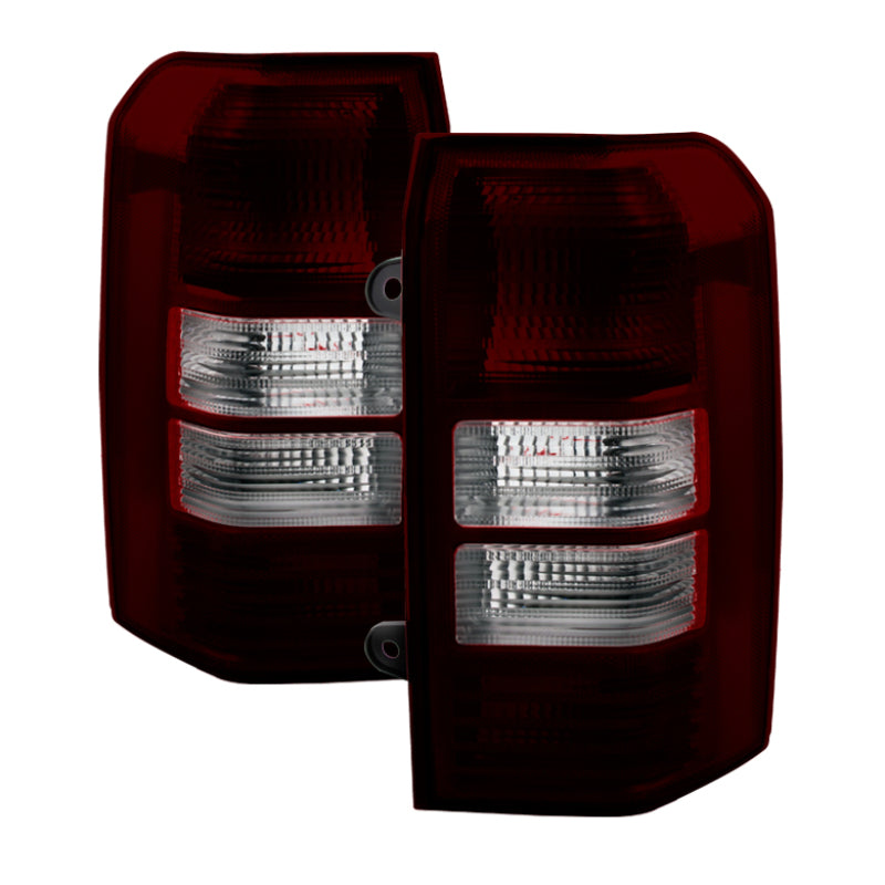 SPYDER Xtune Jeep Patriot 08-13 OEM Tail Lights -Red Smoked ALT-JH-JPA08-OE-RSM 9031694