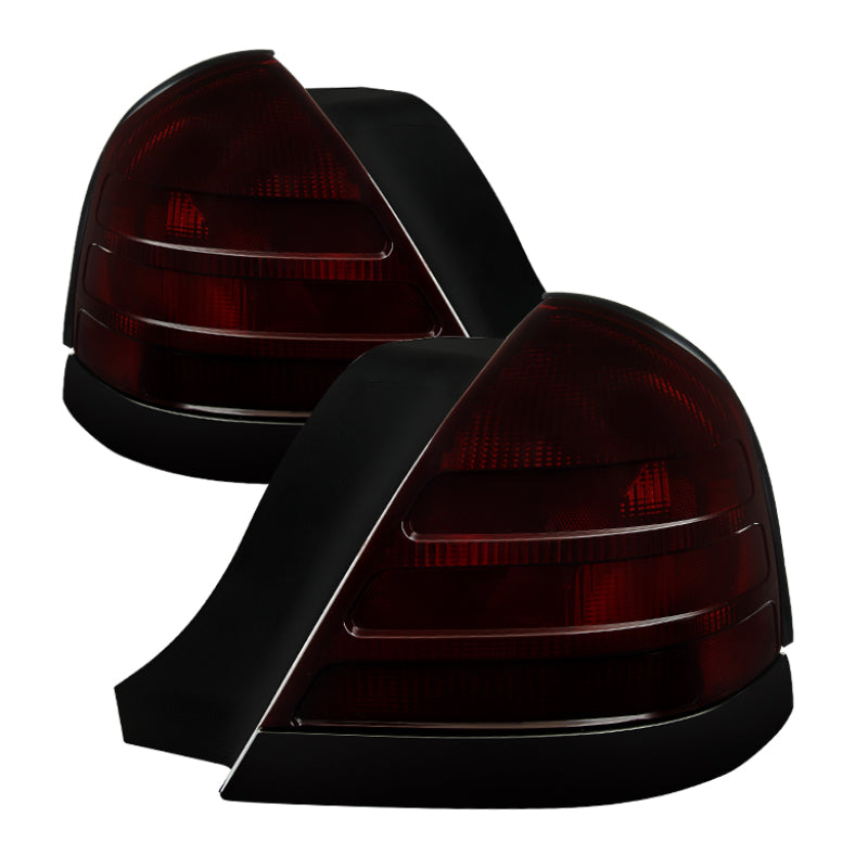 SPYDER Xtune Ford Crown Victoria 1999-2011 OEM Style Tail Light Red Smoked ALT-JH-FCV98-OE-RSM 9034046