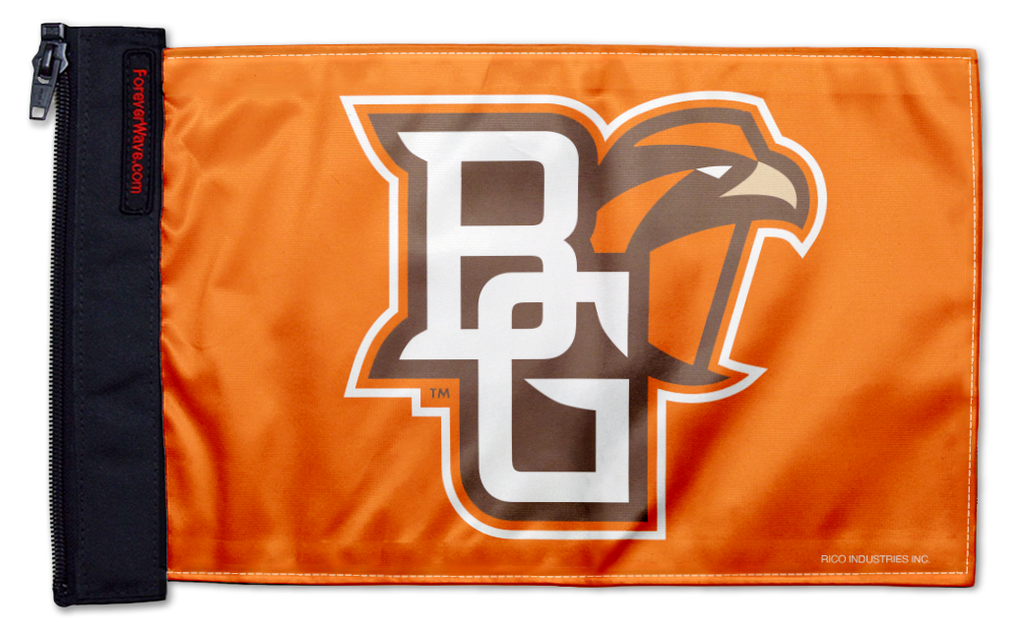 Bowling Green 11"x17" Forever Wave Flag for Jeep Wrangler CJ-7 and CJ-8 1976-1986