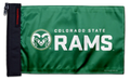 Colorado State 11"x17" Forever Wave Flag for Jeep Wrangler LJ 2003-2006