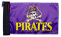 East Carolina 11"x17" Forever Wave Flag for Jeep Wrangler JK 2-Door 2007-2018